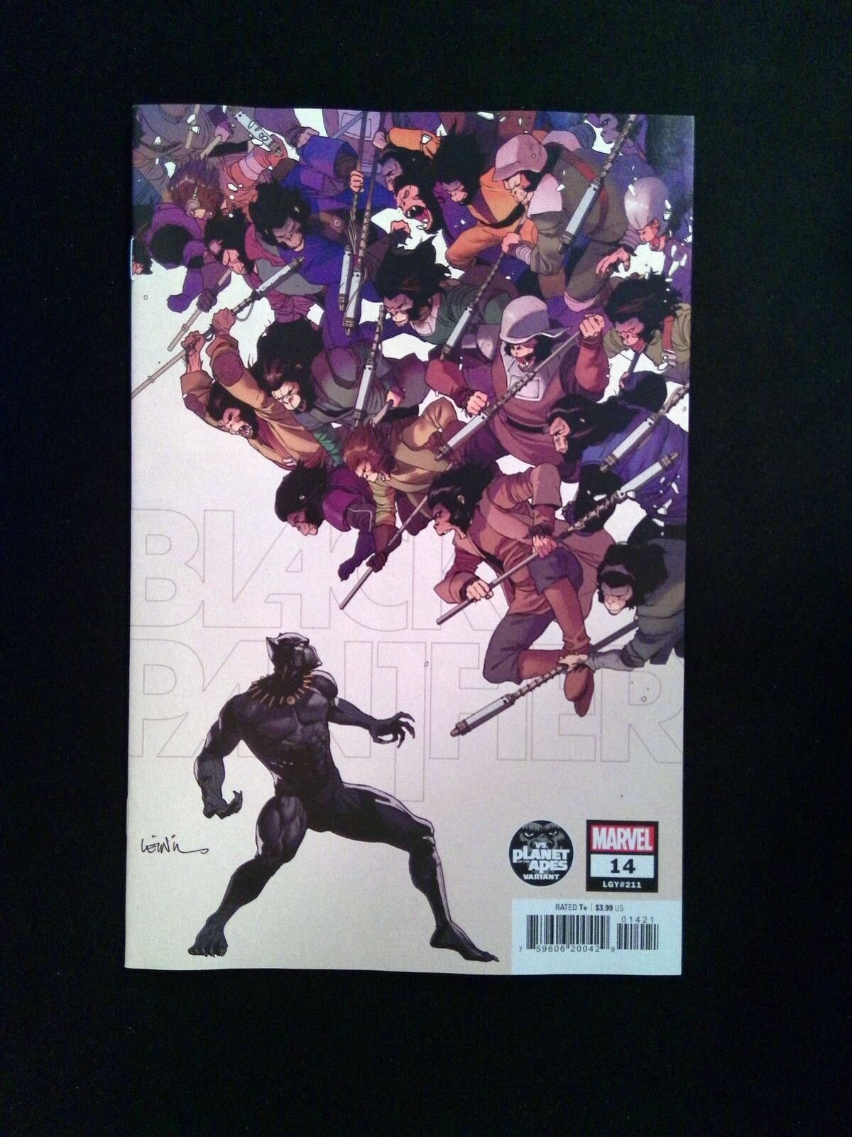 Black Panther #14B (8th Series) Marvel Comics 2023 NM Yu Variant
