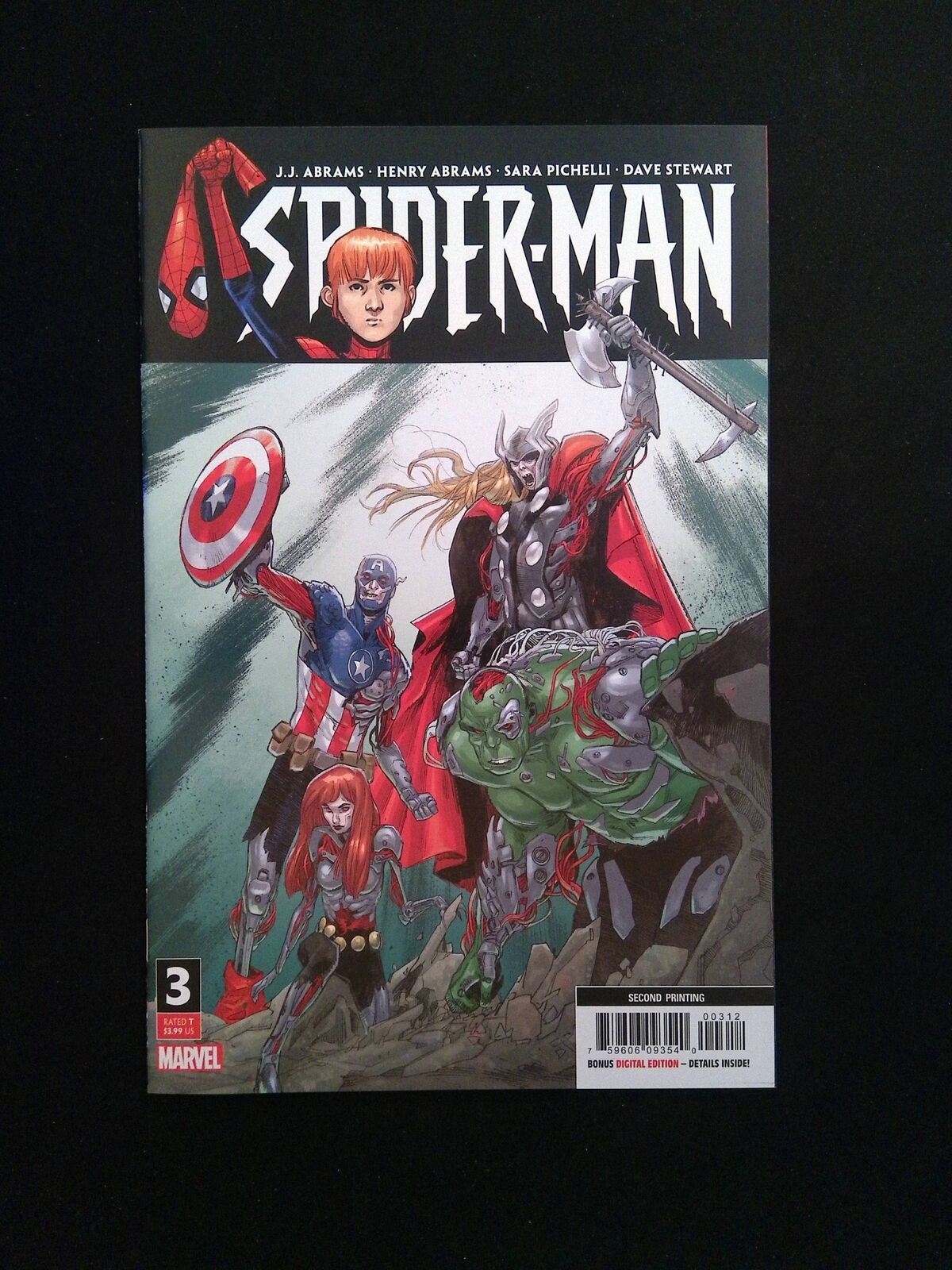 Spider-Man #3 Marvel Comics 2019 NM- 2nd Printing Variant
