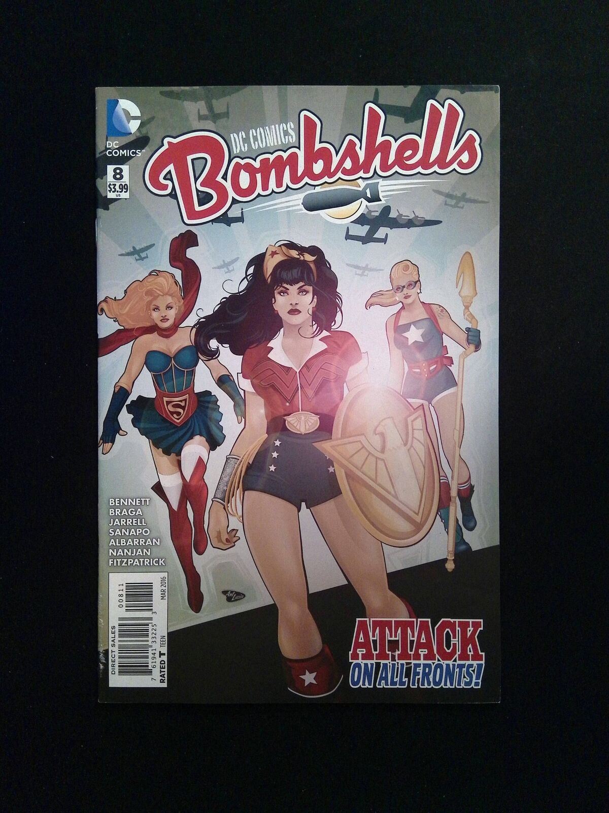 DC Comics Bombshells #8 DC Comics 2016 NM-