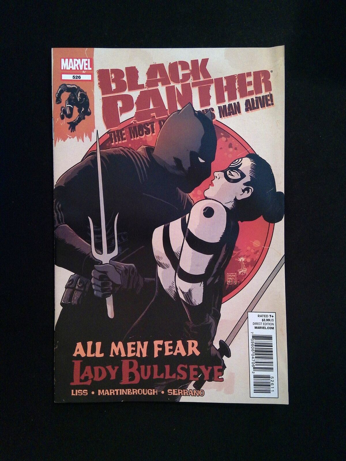 Black Panther Most Dangerous Man Alive #526 Marvel Comics 2012 VF/NM