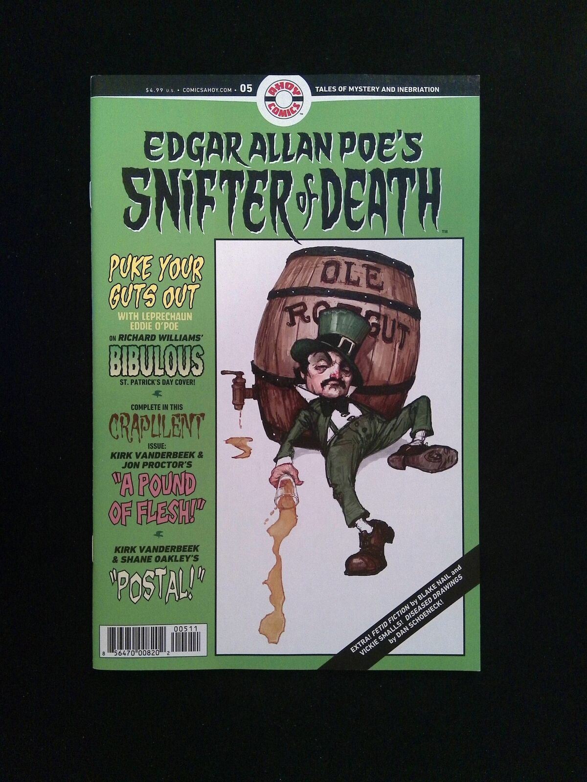 Edgar Allan Poe�s Snifter of Death #5 AHOY Comics 2022 NM-
