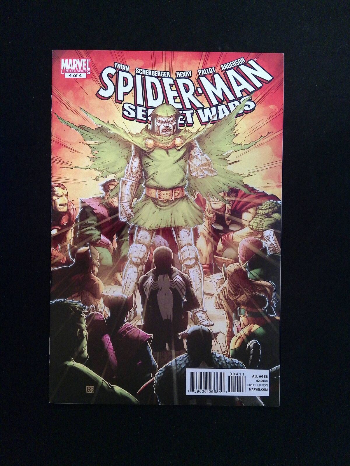 Spider-Man And The Secret Wars #4 Marvel Comics 2010 VF/NM