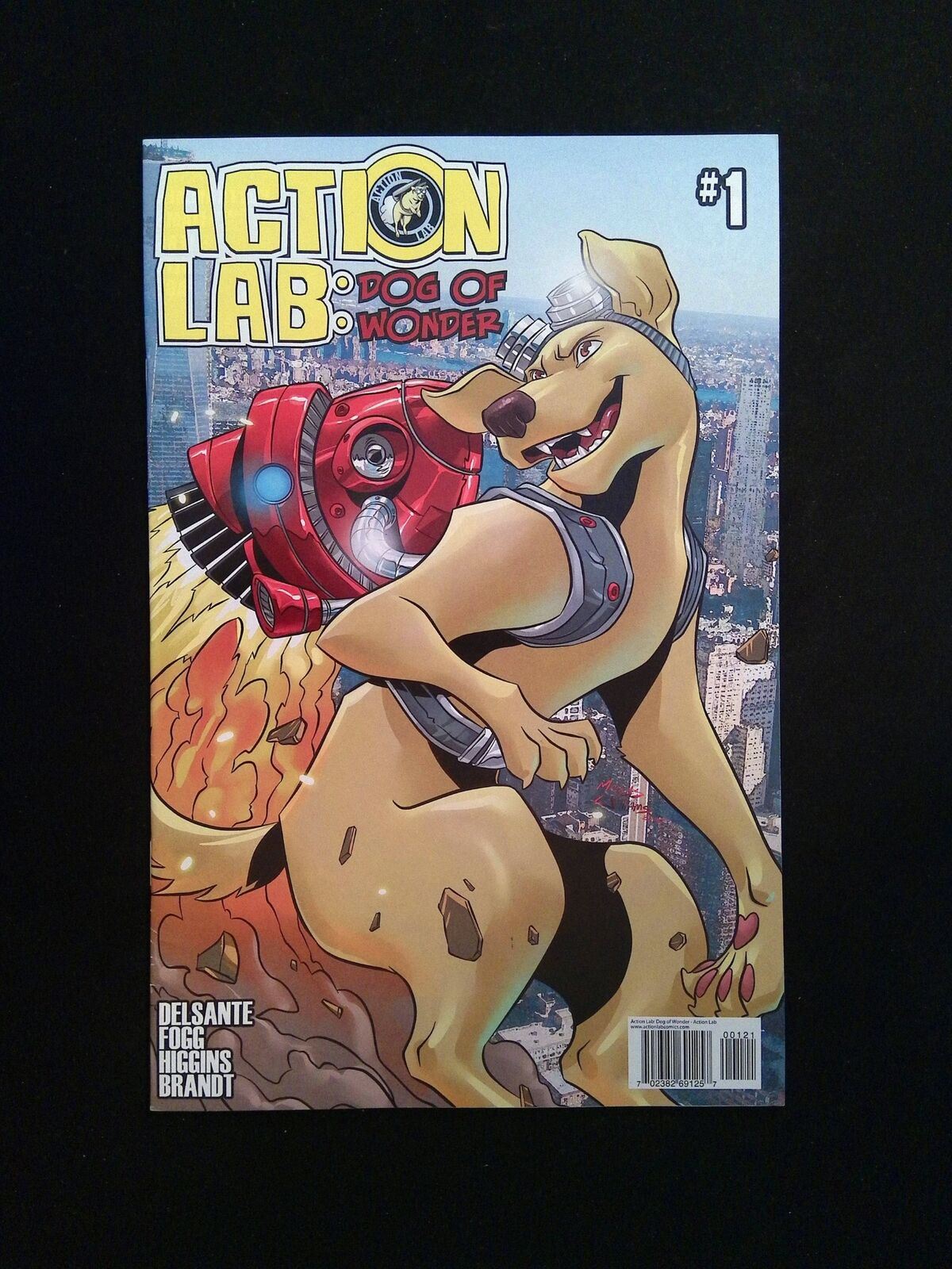 Action Lab Dog of Wonder #1 ACTION LAB Comics 2016 VF+ VARIANT COVER