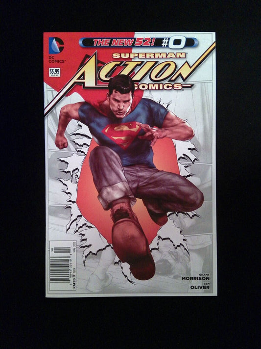 Action Comics #0 (2ND SERIES) DC Comics 2012 VF+ NEWSSTAND