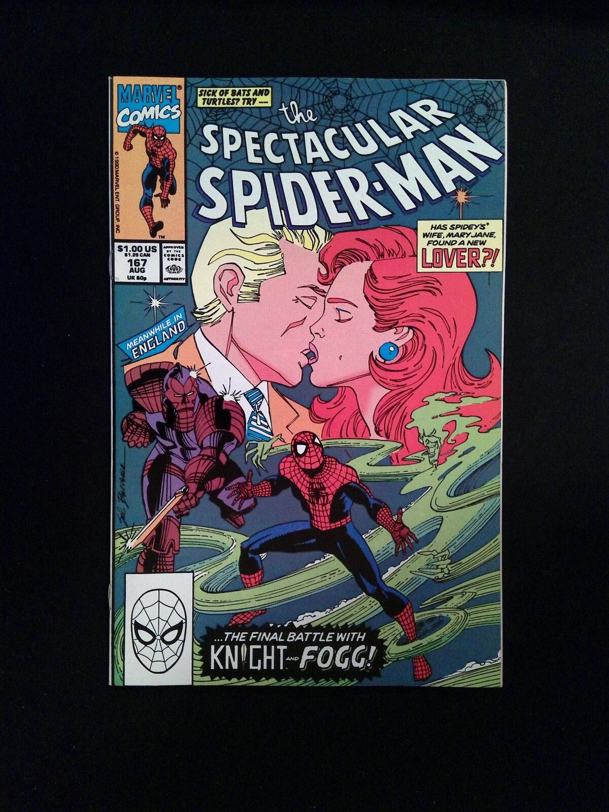 Spectacular Spider-Man #167 Marvel Comics 1990 VF/NM