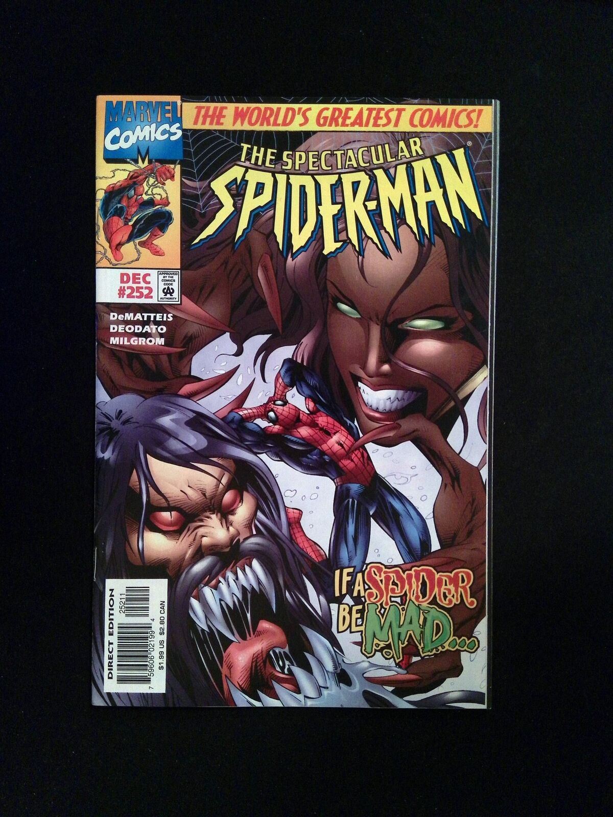 Spectacular Spider-Man #252 Marvel Comics 1997 VF+