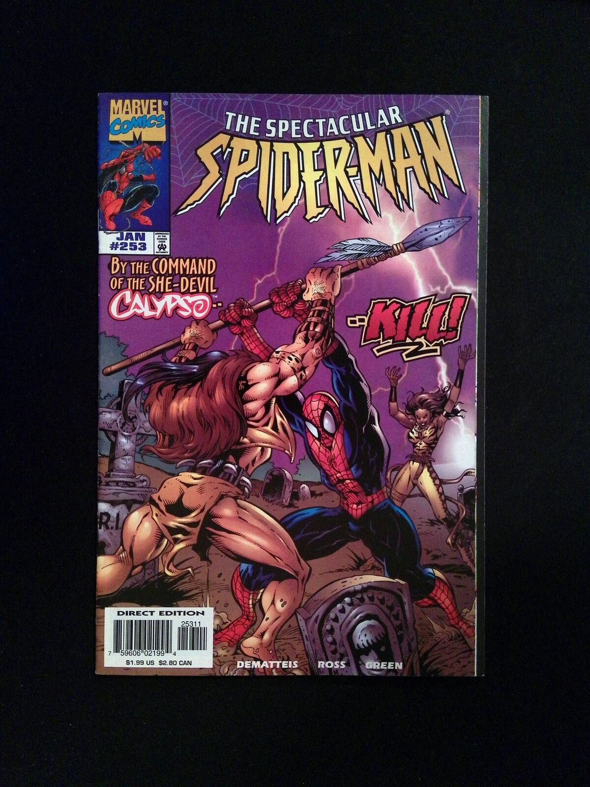 Spectacular Spider-Man #253 Marvel Comics 1998 VF+