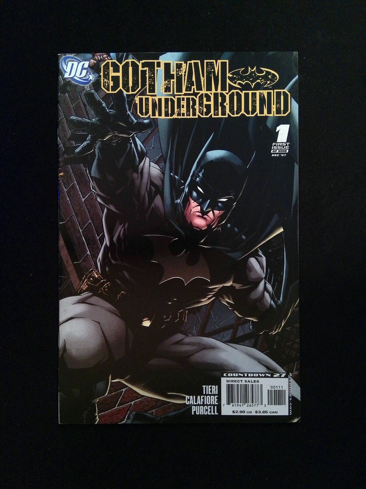 Gotham Underground #1 DC Comics 2007 VF/NM