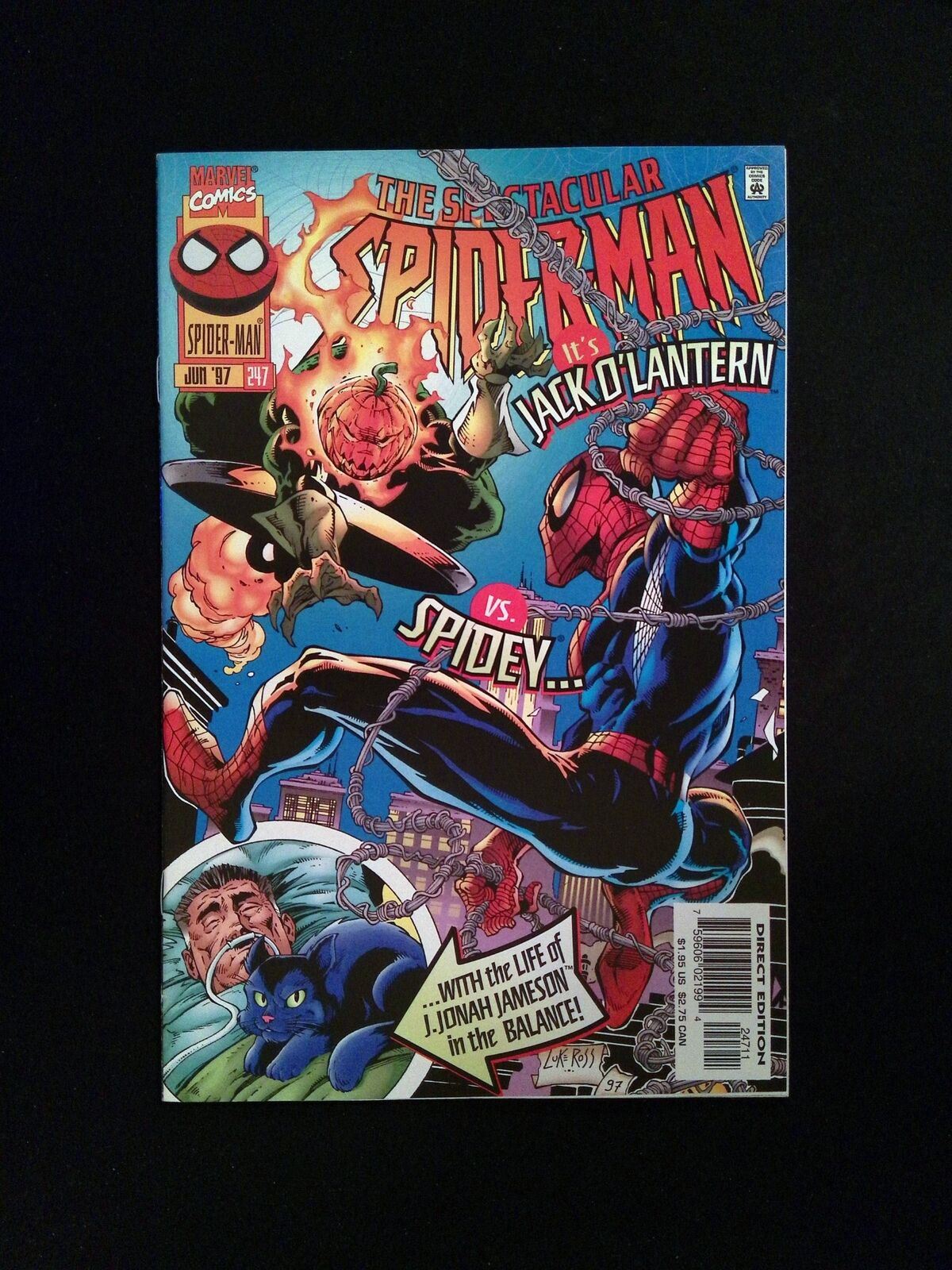 Spectacular Spider-Man #247 Marvel Comics 1997 VF+