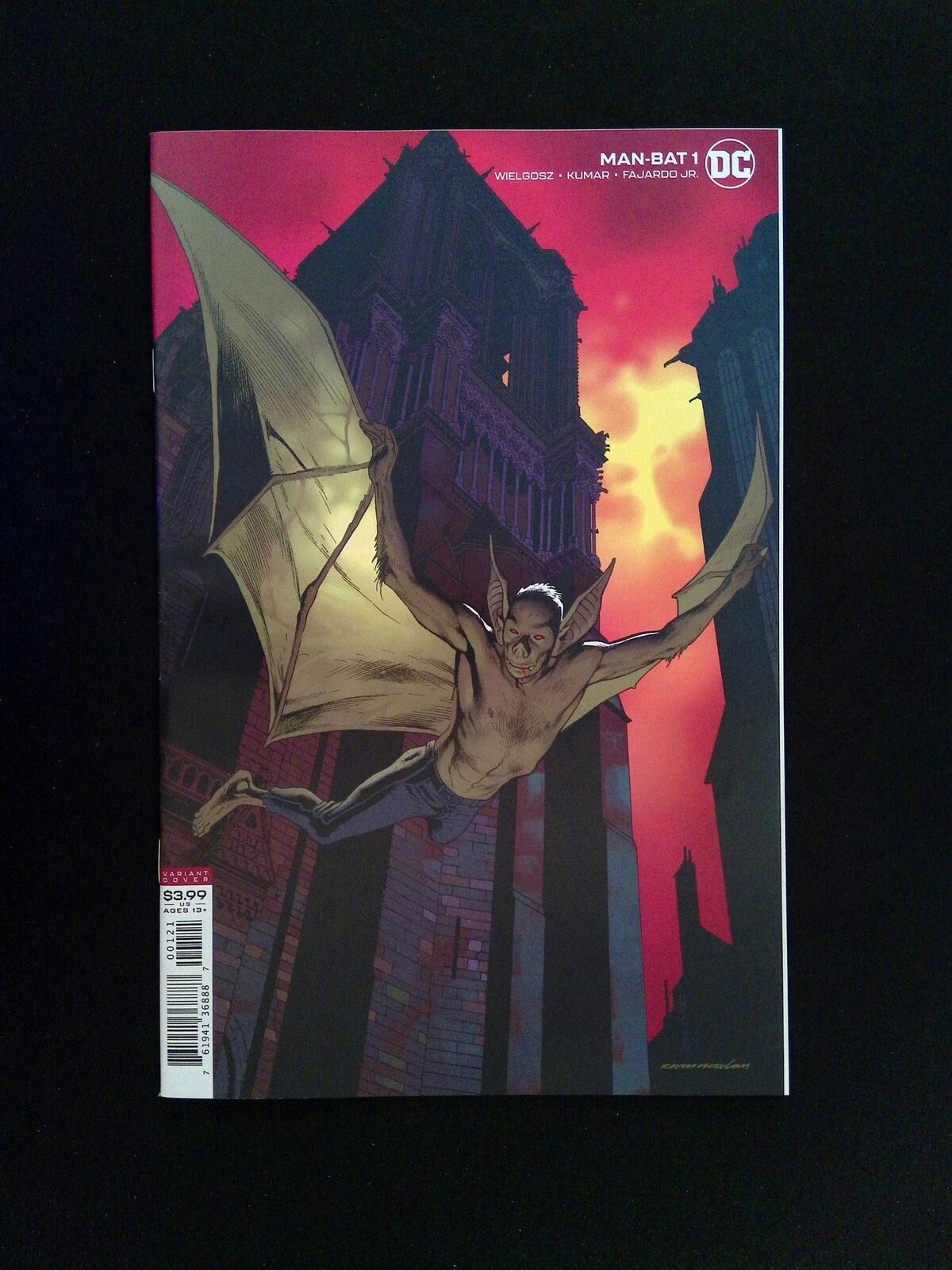 Man-Bat #1B DC Comics 2021 VF/NM NOWLAND VARIANT