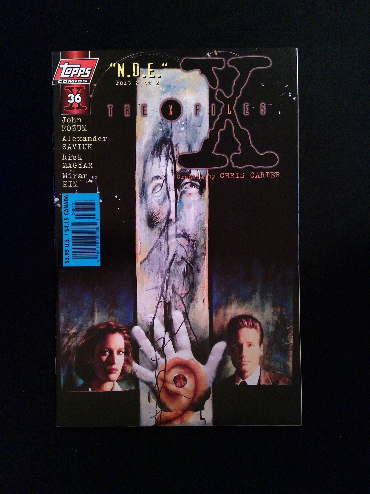 X-Files #36 Topps Comics 1997 VF+