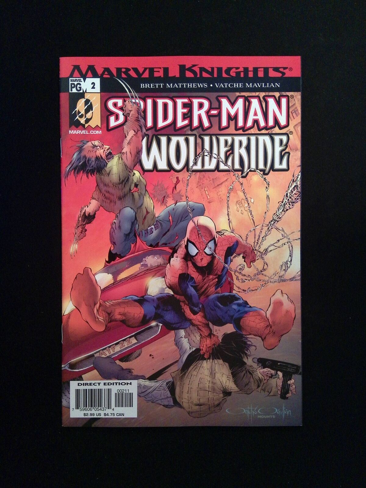 Spider-Man Wolverine #2 Marvel Comics 2003 VF+