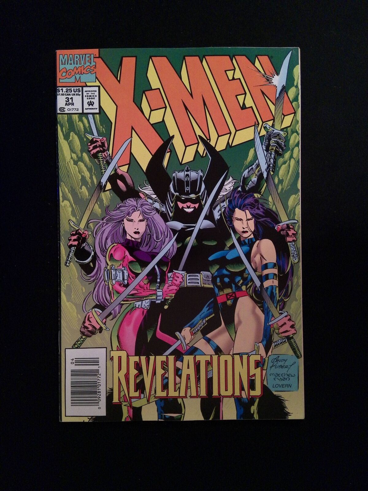 X-Men #31 MARVEL Comics 1994 VF+ NEWSSTAND