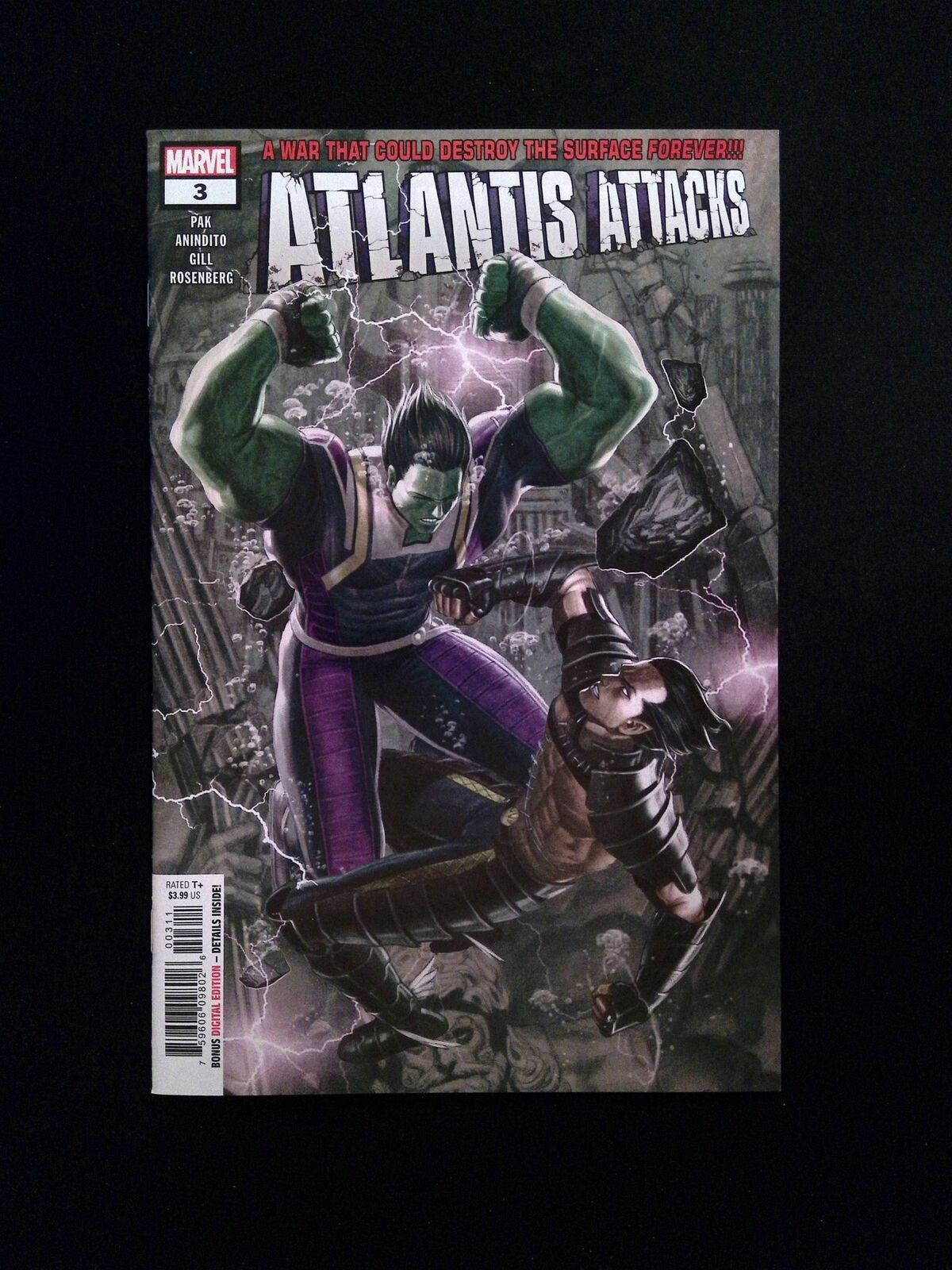 Atlantis Attacks #3 MARVEL Comics 2020 VF/NM