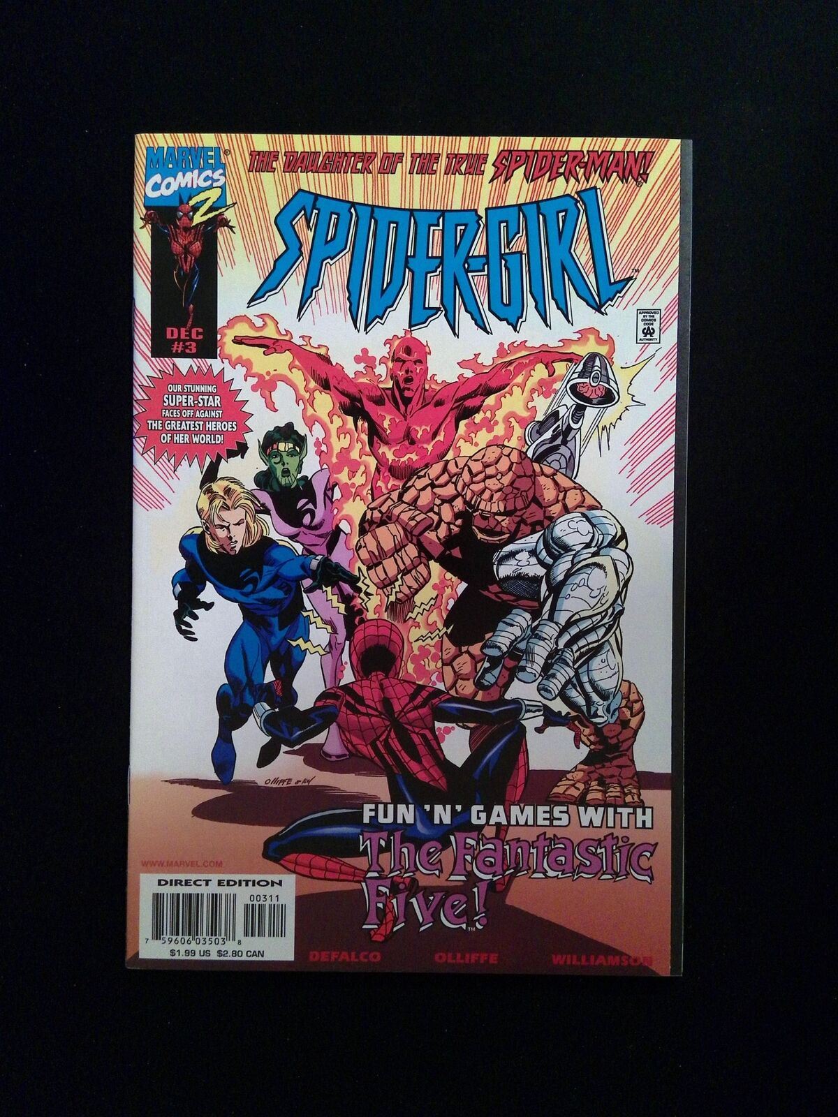 Spider-Girl #3 Marvel Comics 1998 VF/NM