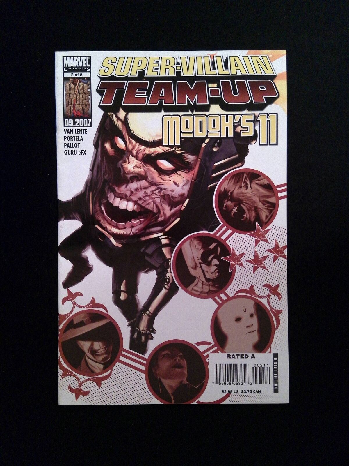 Super-Villains Team-Up MODOK's 11 #2 MARVEL Comics 2007 VF+