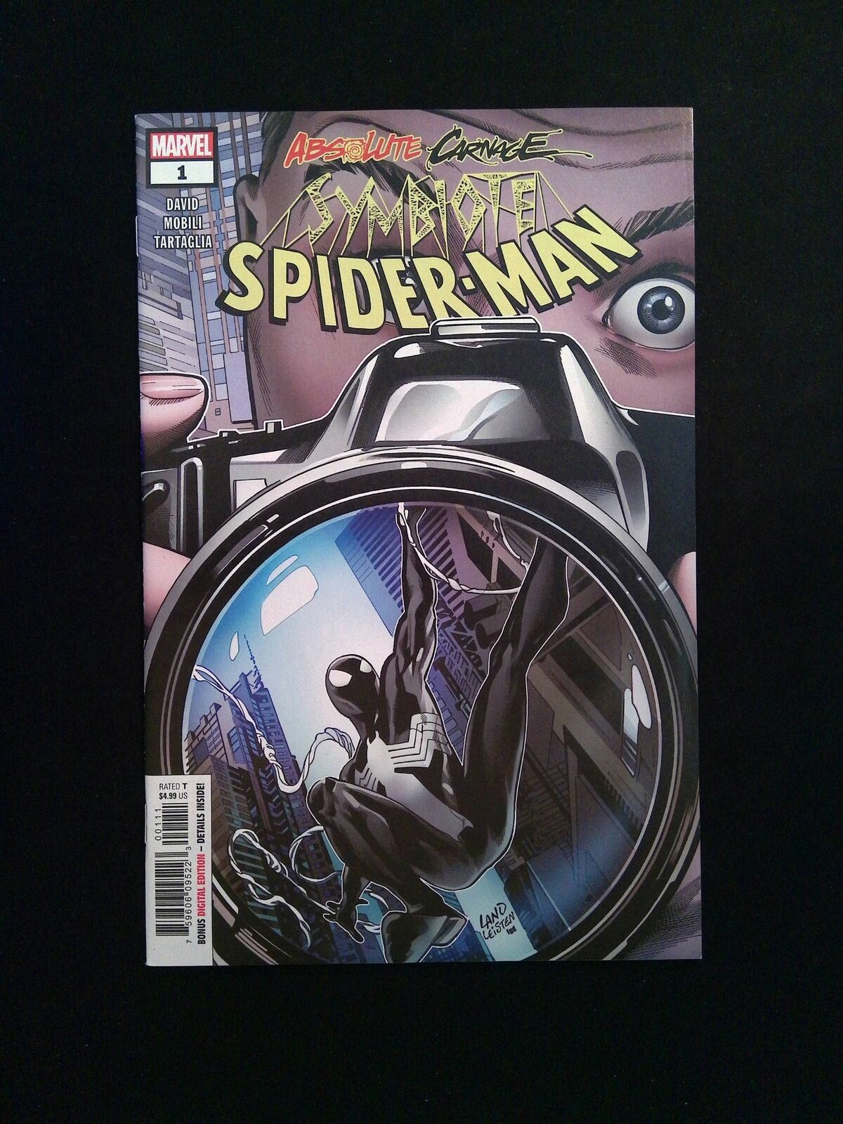 Absolute Carnage Symbiote Spider-Man #1 MARVEL Comics 2019 NM