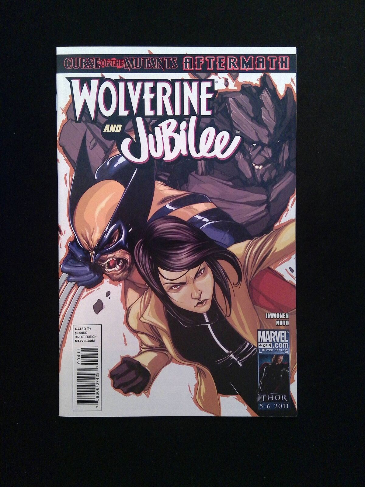 Wolverine And Jubilee #4 Marvel Comics 2011 VF+