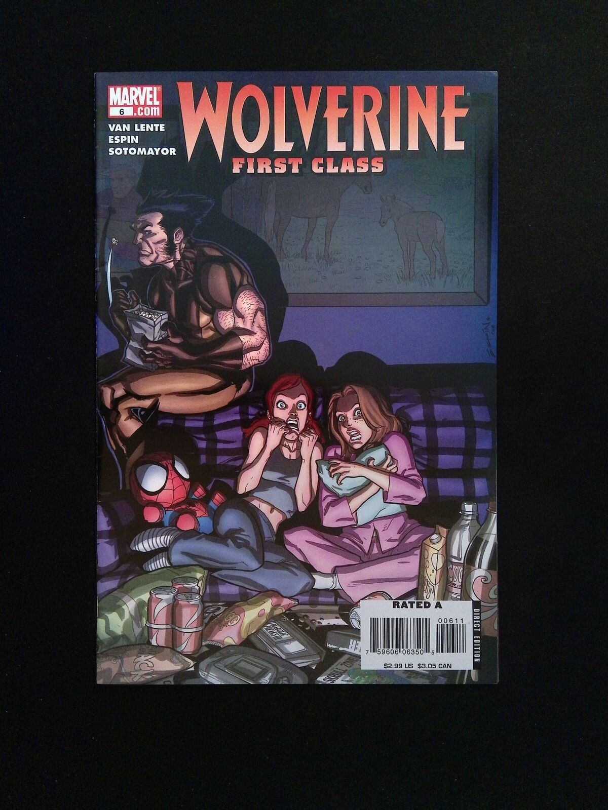 Wolverine First Class #6 Marvel Comics 2008 VF+