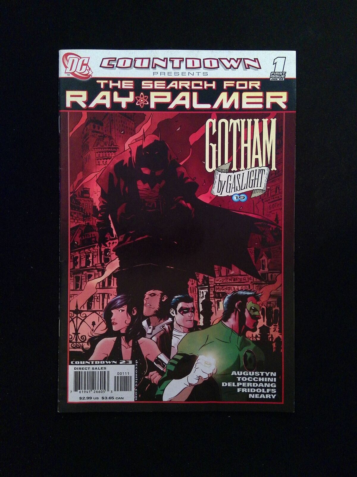 Countdown Search for Ray Palmer Gotham by Gaslight #1 DC Comics 2008 VF+
