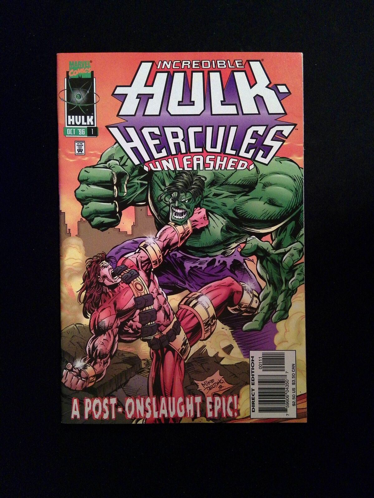 Incredible Hulk Hercules Unleashed #1 MARVEL Comics 1996 VF+