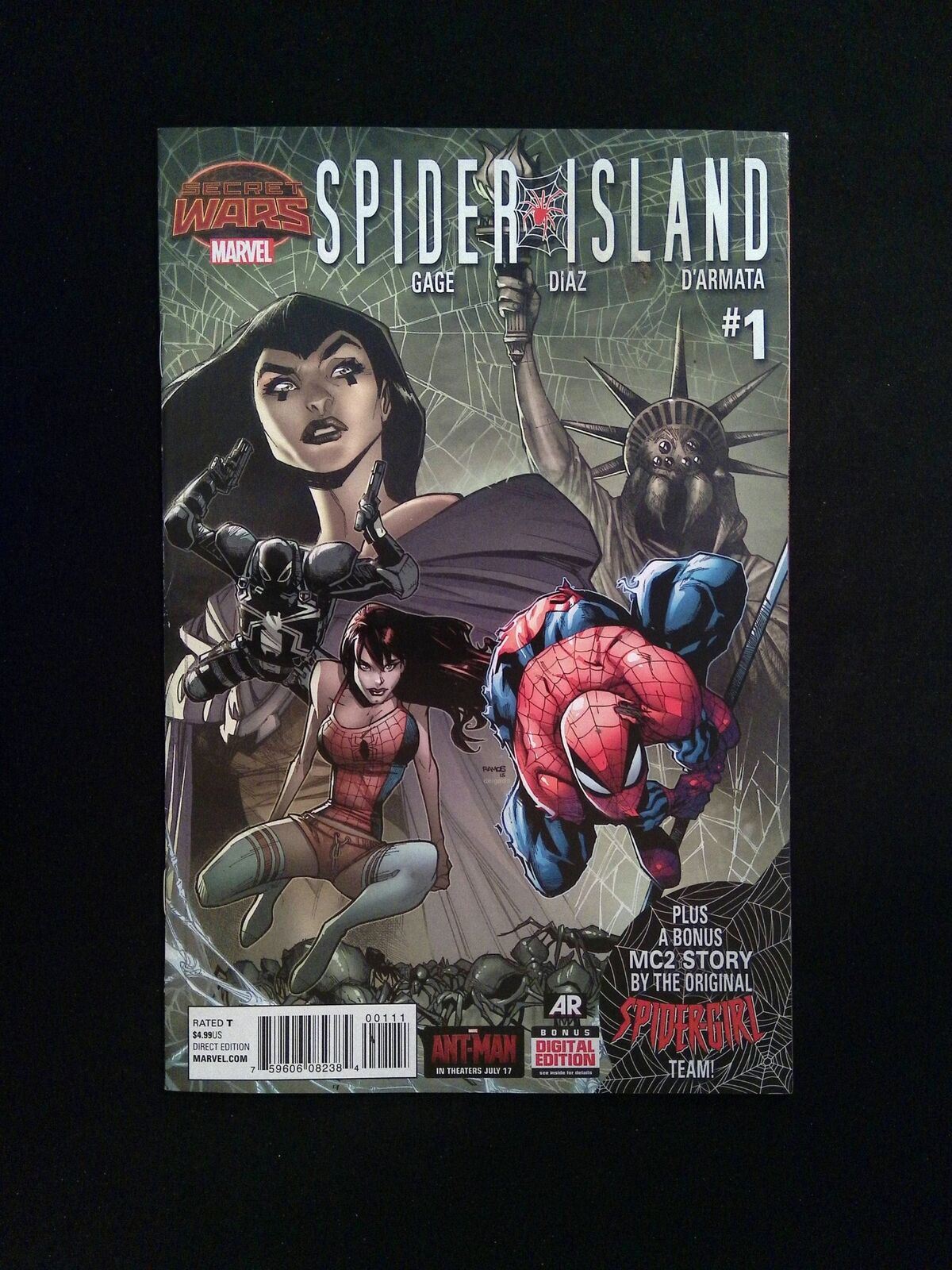 Spider Island #1 Marvel Comics 2015 VF