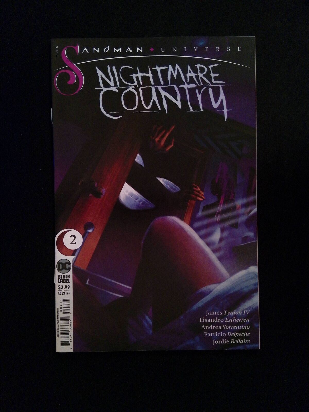 Sandman Universe Nightmare Country #2 DC Comics 2022 NM-