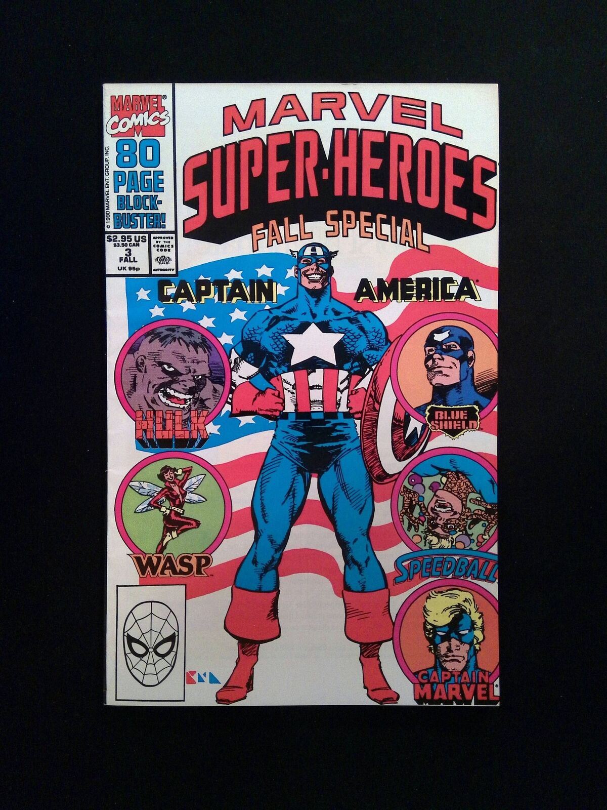 Marvel Super-Heroes #3 (2ND SERIES) MARVEL Comics 1990 VF