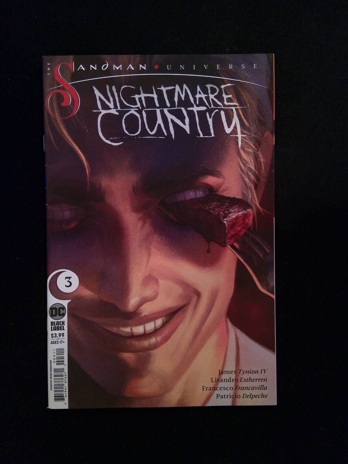 Sandman Universe Nightmare Country #3 DC Comics 2022 VF+