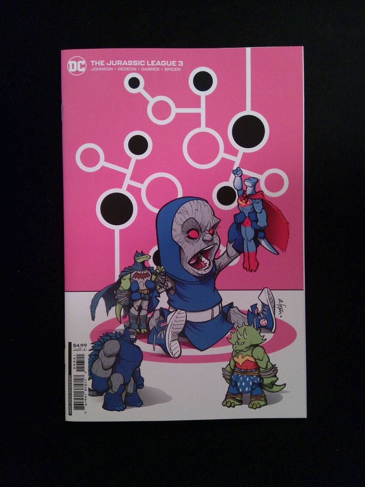 Jurassic League #3B DC Comics 2022 NM+ DUARTE VARIANT