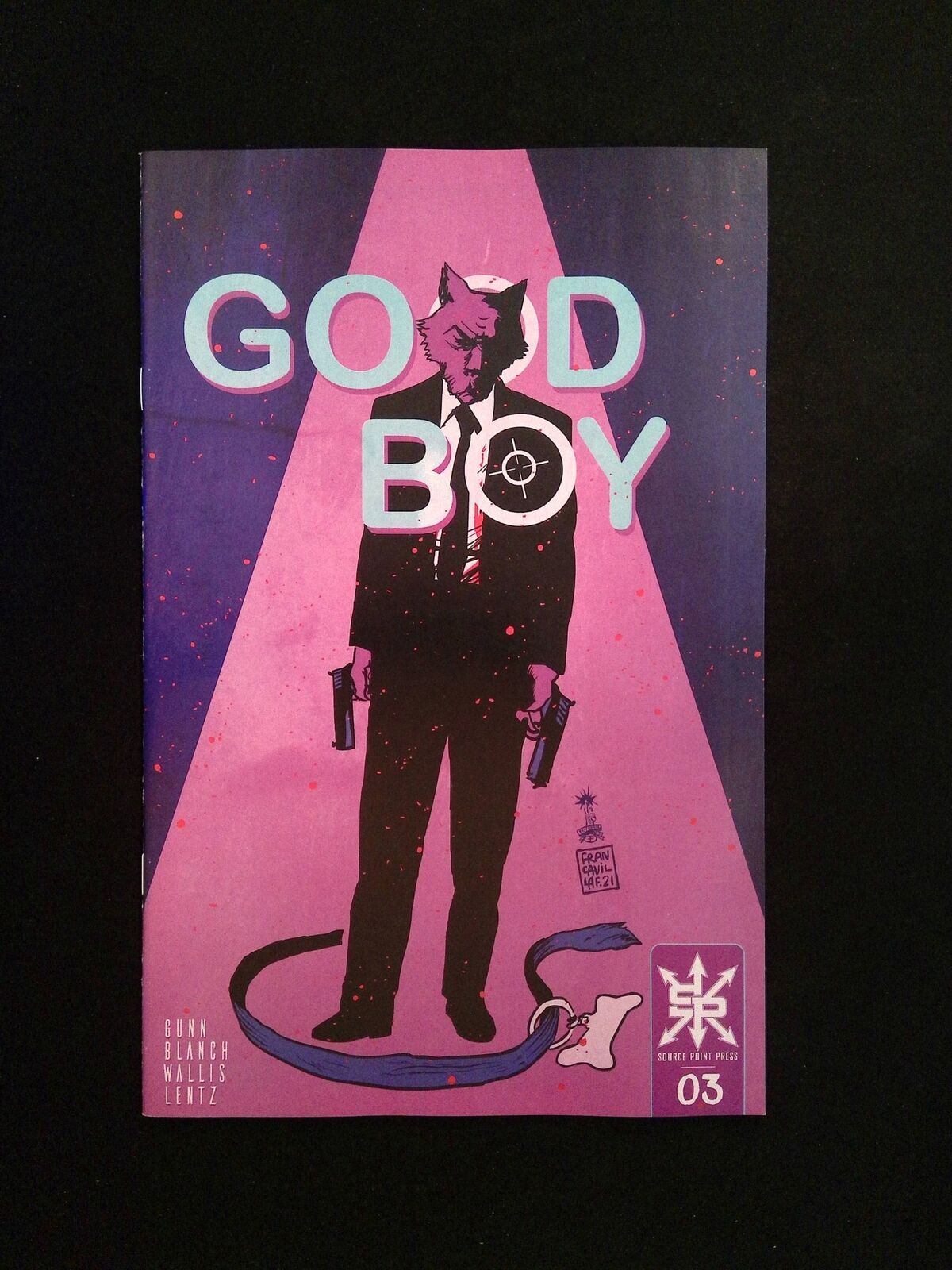 Good Boy #3B SOURCE POINT PRESS Comics 2022 VF+ FRANCAVILLA VARIANT