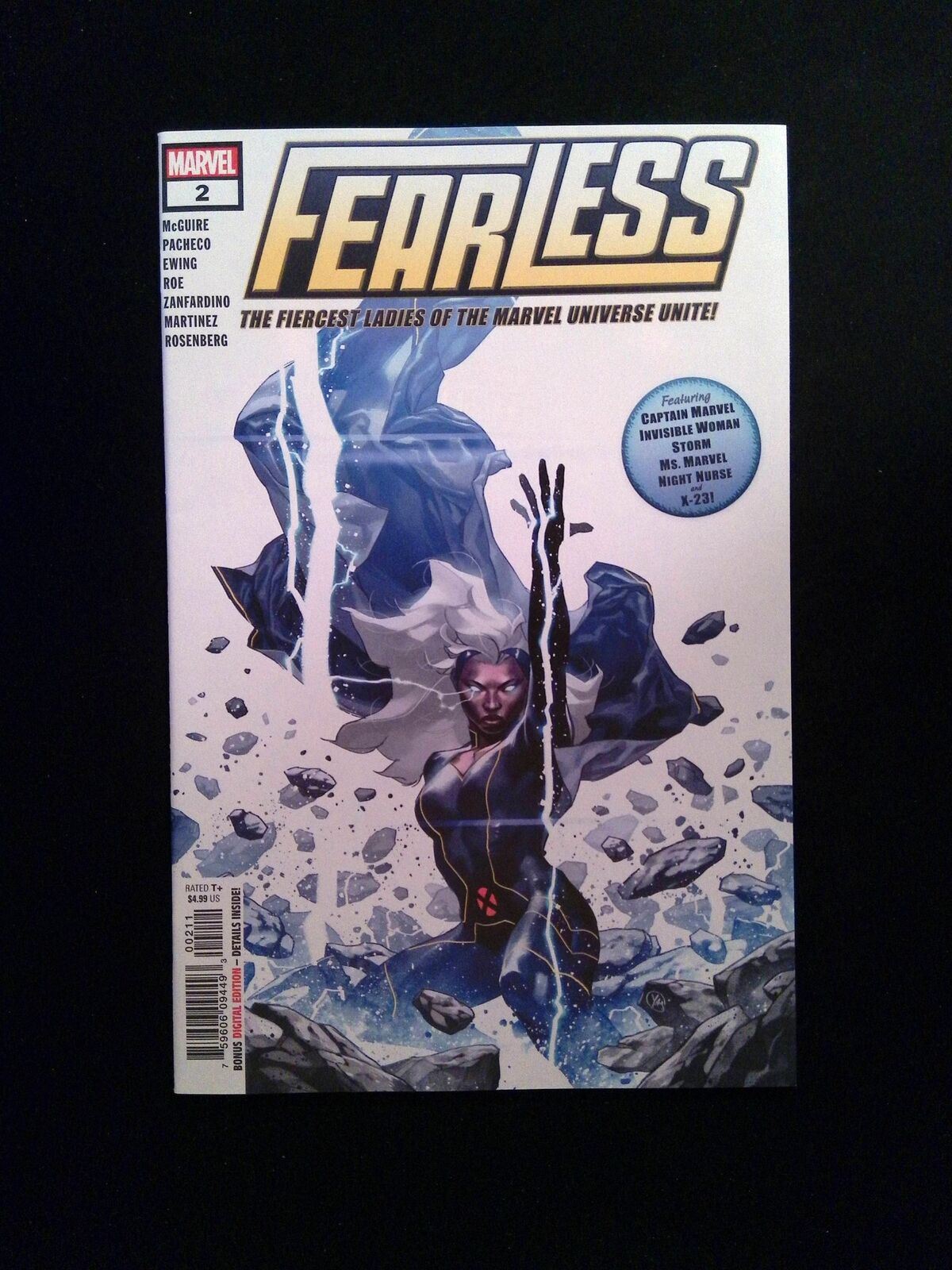 Fearless #2 MARVEL Comics 2019 NM