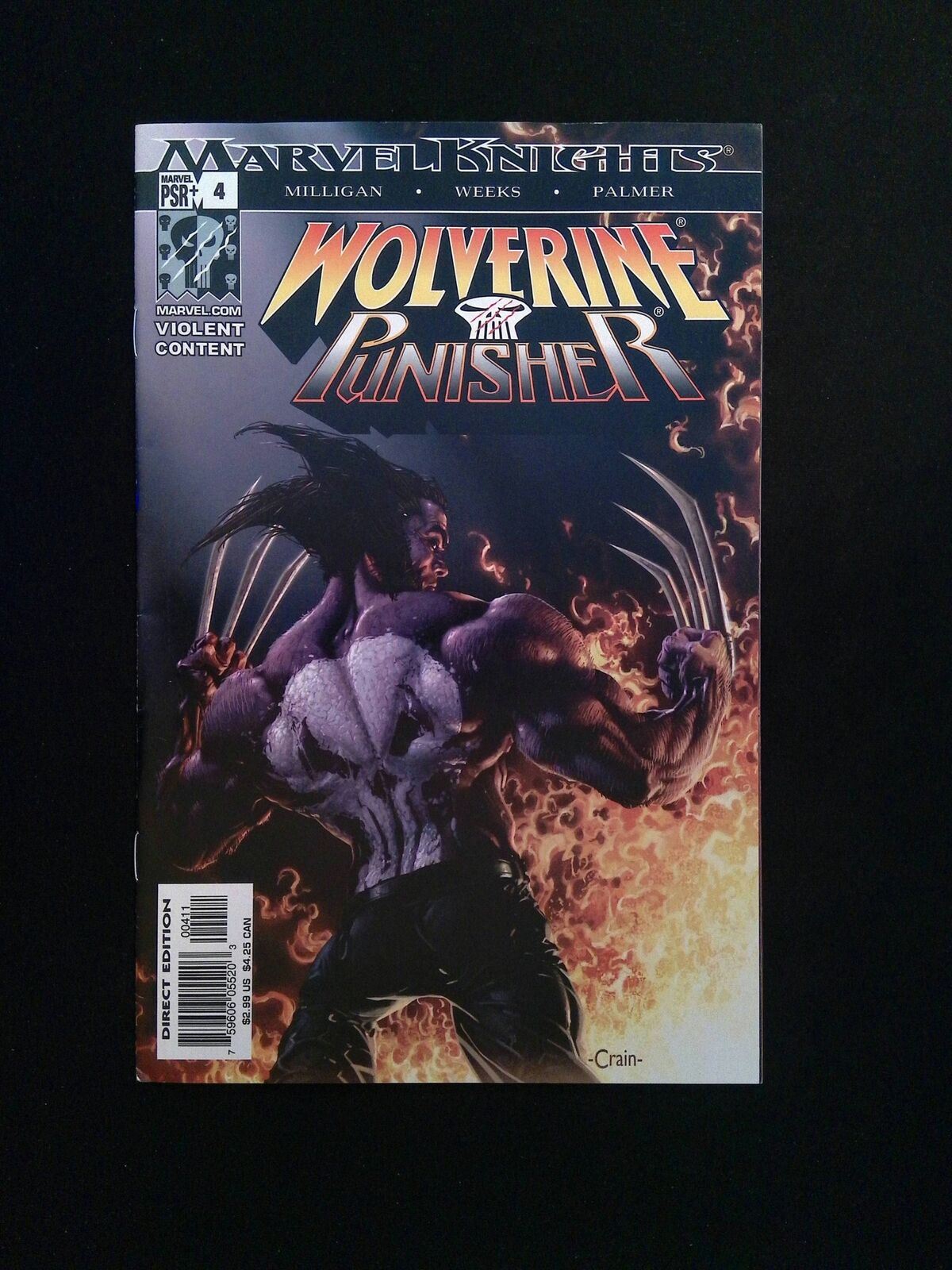 Wolverine Punisher #4 Marvel Comics 2004 VF