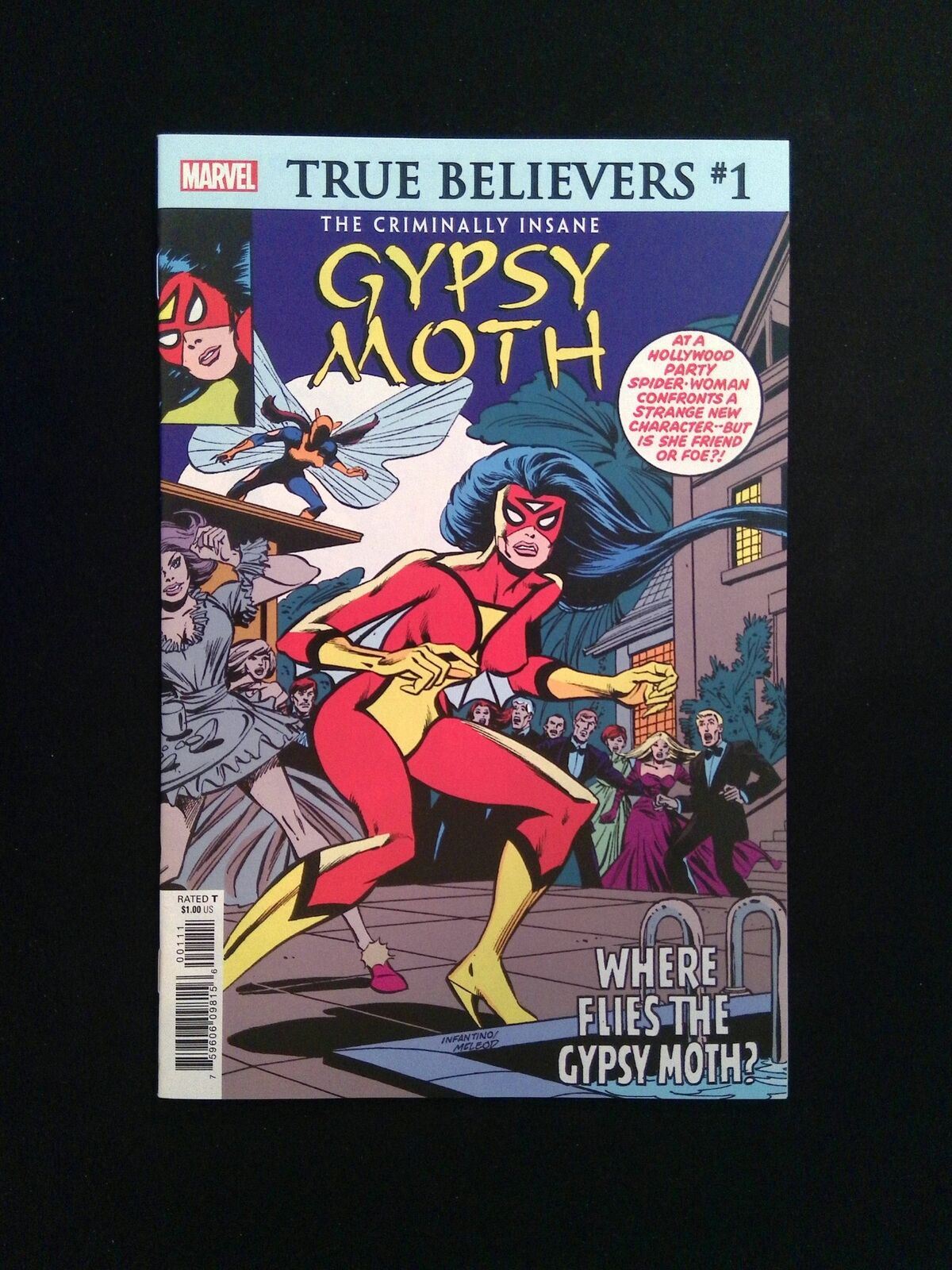 True Believers Criminally Insane Gypsy Moth #1 MARVEL Comics 2020 NM