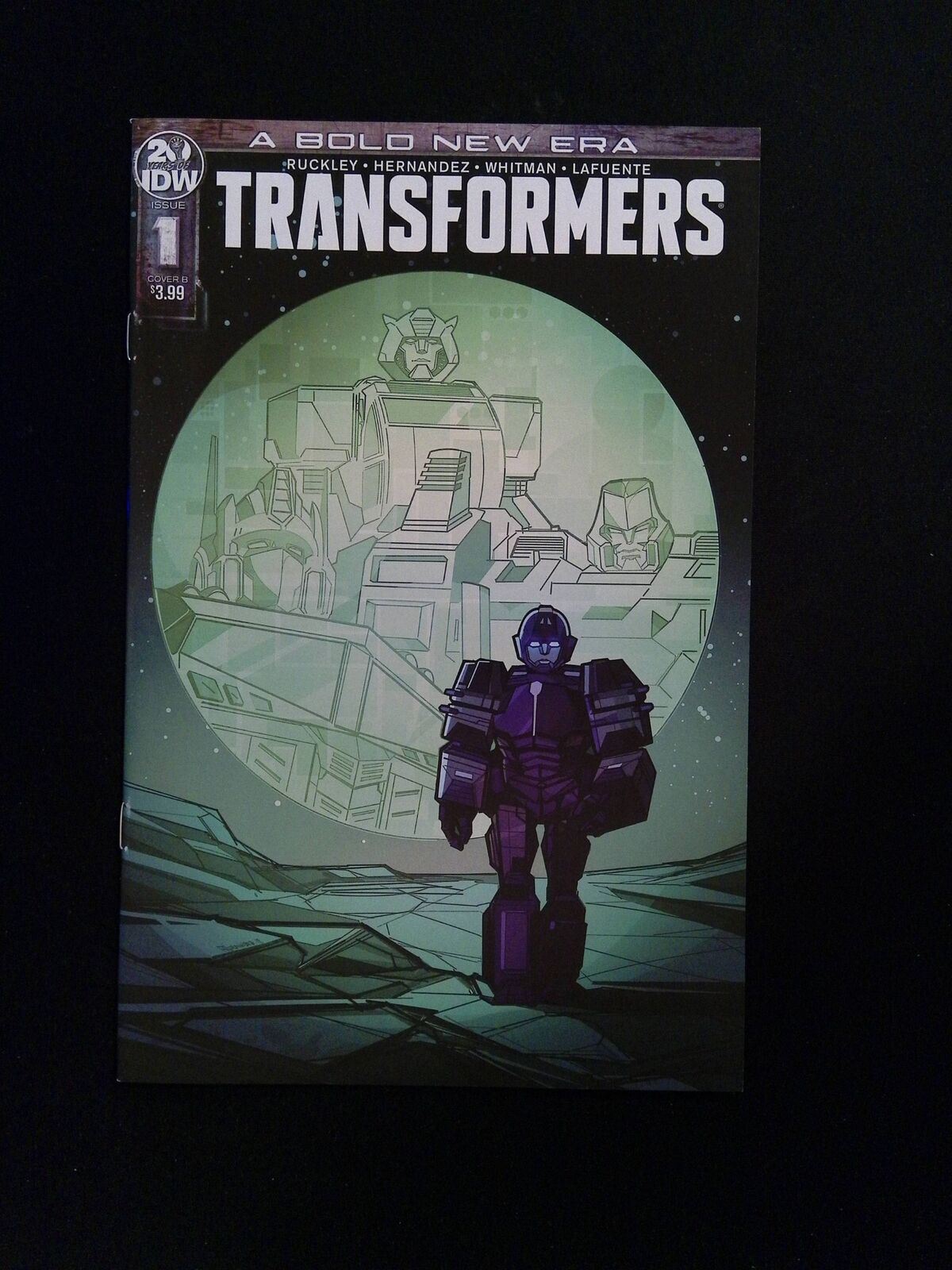 Transformers #1B IDW Comics 2019 VF/NM Hernandez Variant