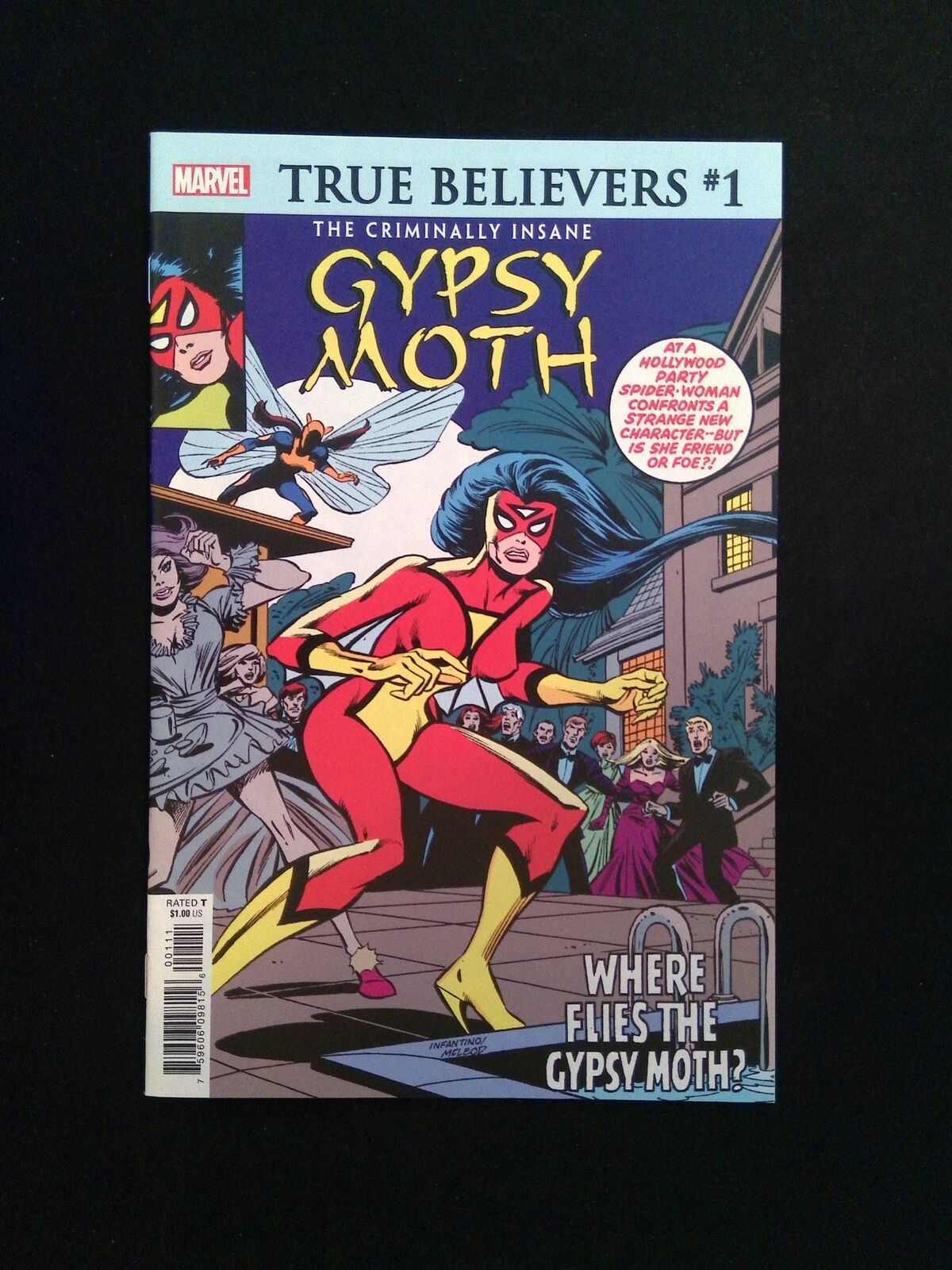 True Believers Criminally Insane Gypsy Moth #1 MARVEL Comics 2020 VF/NM