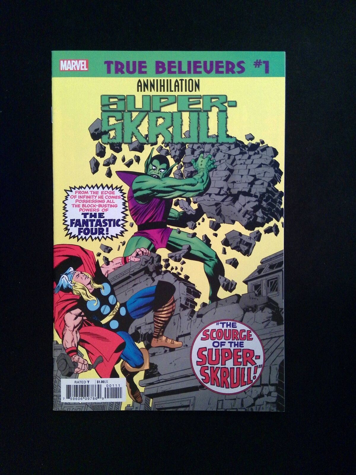True Believers Annihilation Super-Skrull #1 MARVEL Comics 2020 VF/NM
