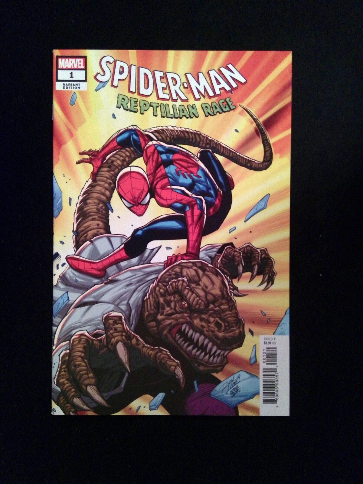 Spider-Man Reptilian Rage #1B MARVEL Comics 2019 VF/NM Lim Variant