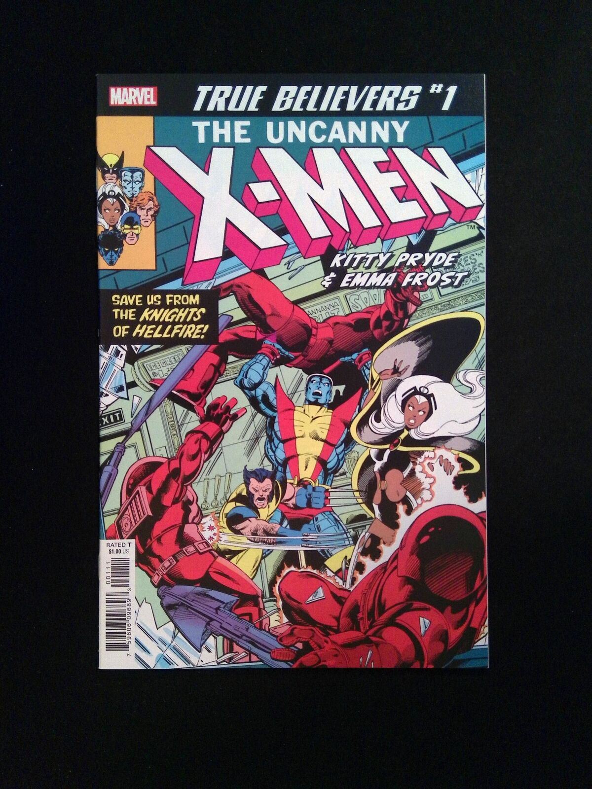 True Believers X-Men Kitty Pryde and Emma Frost #1 MARVEL Comics 2019 NM-