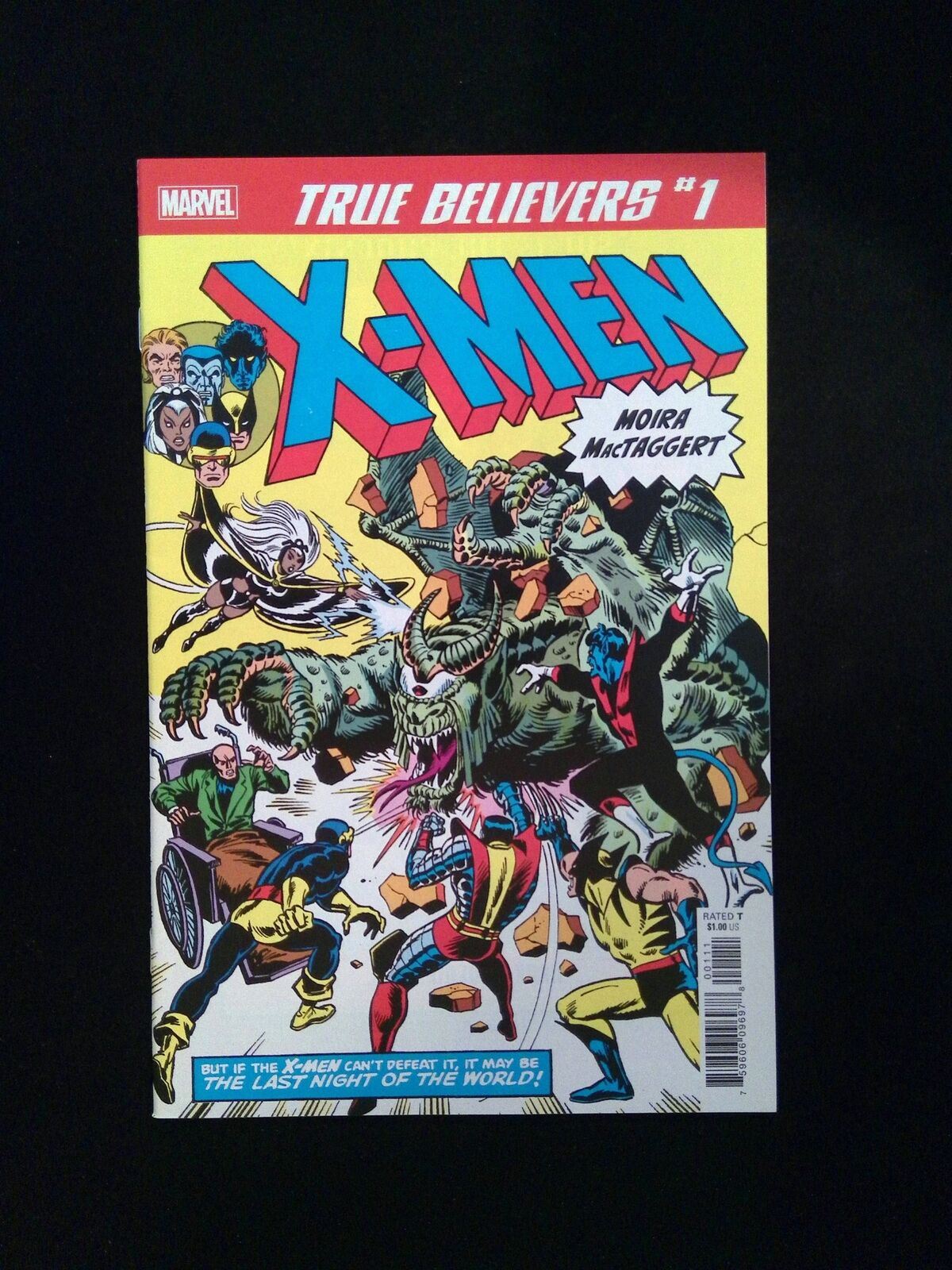 True Believers X-Men Moira Mactaggert #1 MARVEL Comics 2019 NM-