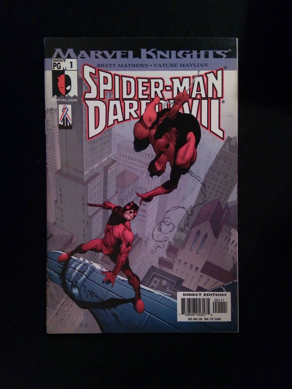 Spider-Man Daredevil #1 MARVEL Comics 2002 VF