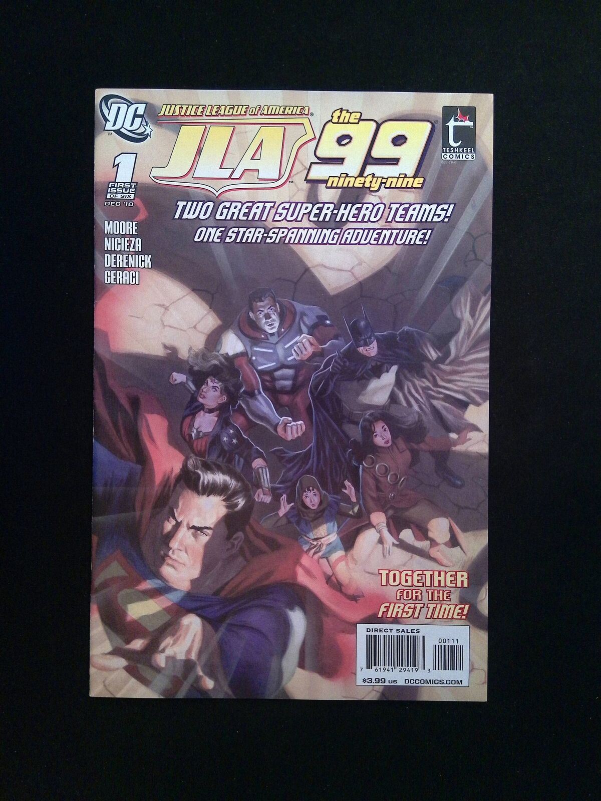 JLA the 99 #1 DC Comics 2010 VF+
