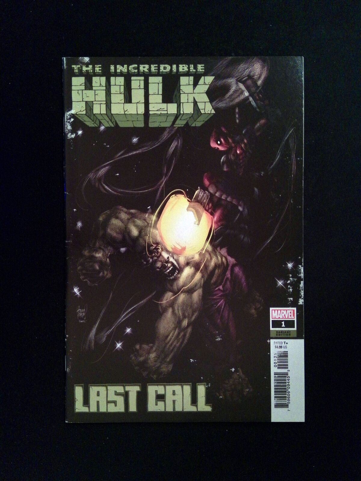 Incredible Hulk Last Call #1C MARVEL Comics 2019 VF+ KUBERT VARIANT
