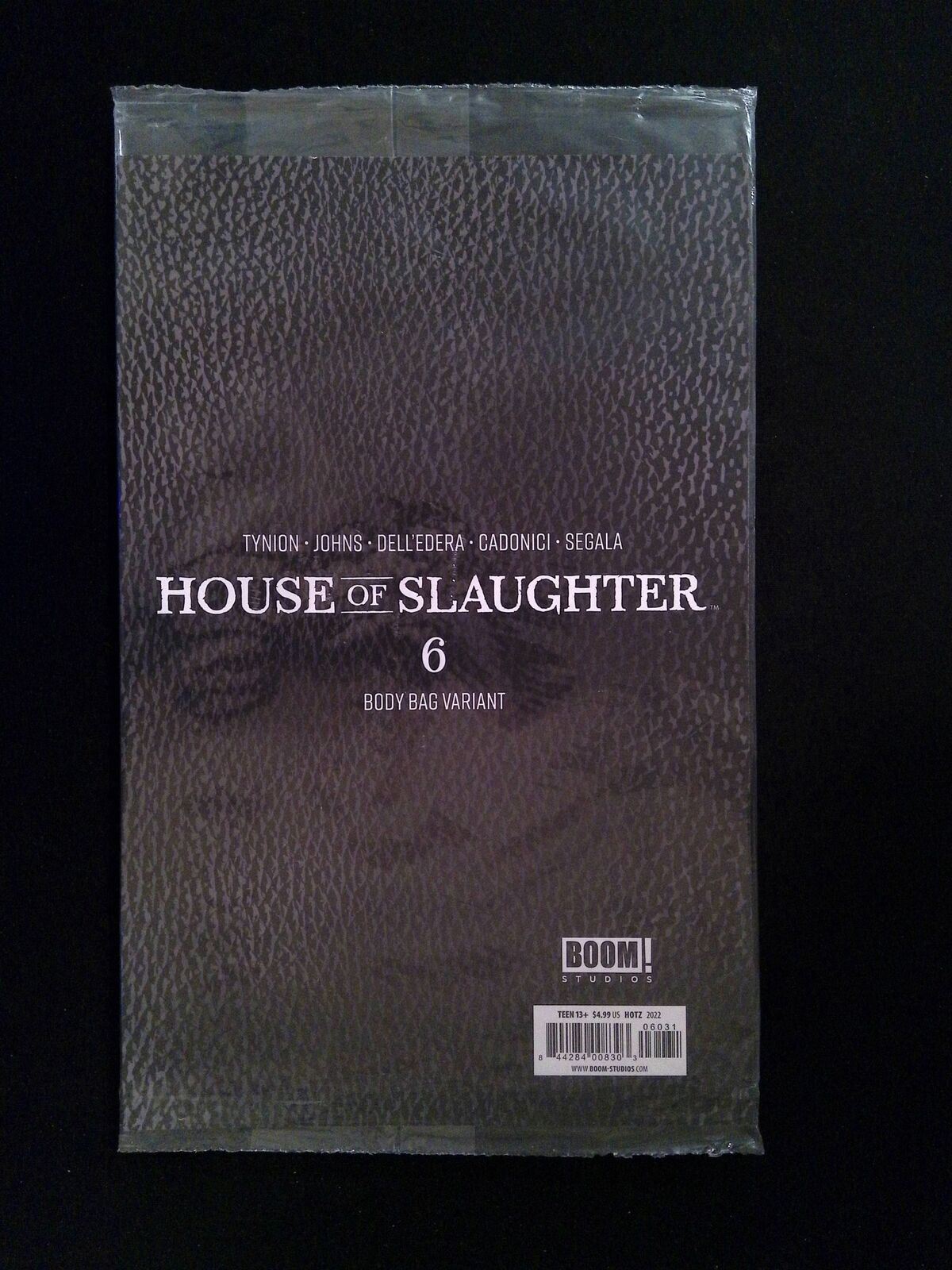 House of Slaughter #6 BOOM Comics 2022 NM+ Hotz Sealed Bodybag Variant