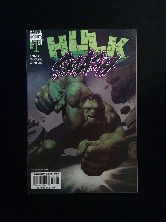 Hulk Smash #1  MARVEL Comics 2001 VF+