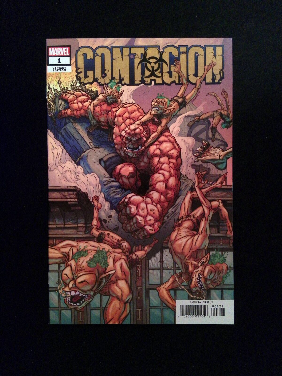 Contagion #1B MARVEL Comics 2019 NM BROWNE VARIANT