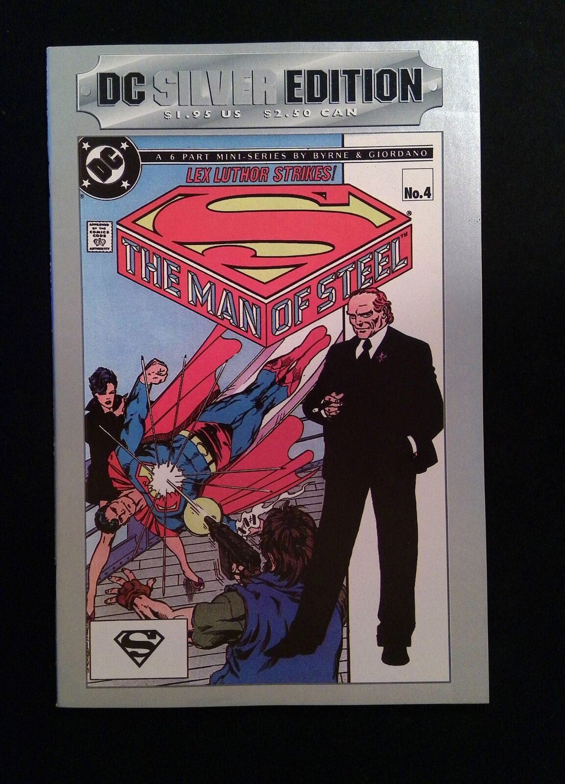 DC Silver Edition The Man Of Steel #4 DC Comics 1993 VF+