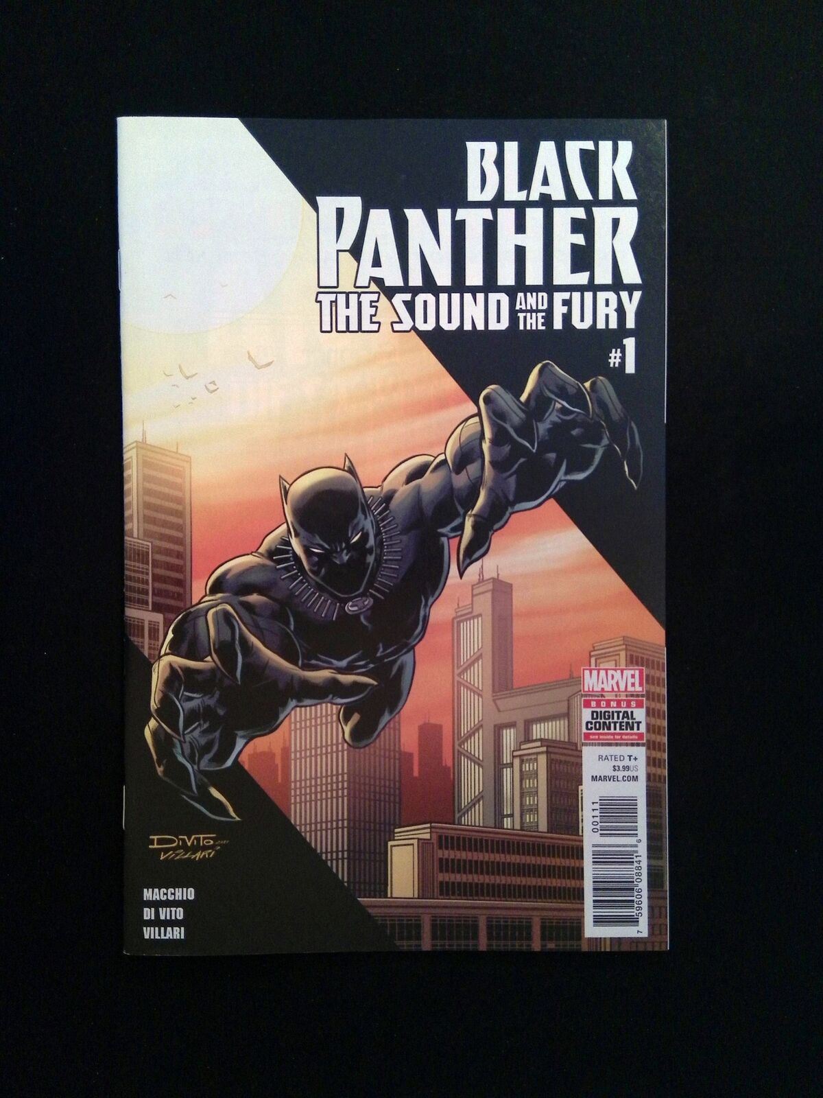 Black Panther The Sound and The Fury #1 MARVEL Comics 2018 NM