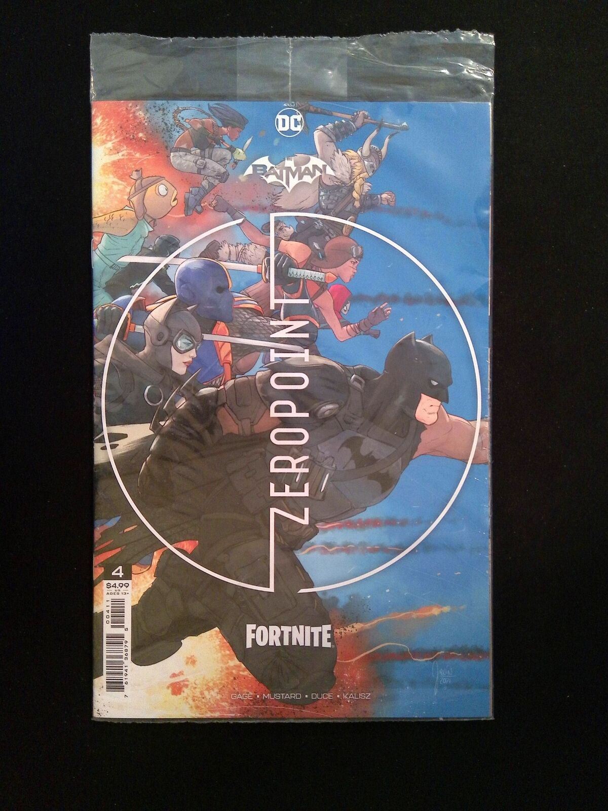 Batman Fortnite Zero Point #4 DC Comics 2021 VF+