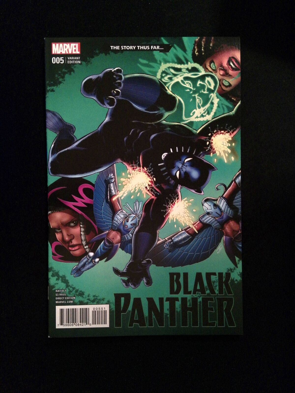 Black Panther #5F (5th Series) Marvel Comics 2016 VF+ Stelfreeze Variant